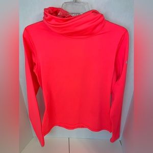Hot Pink Cowl Neck Nike DriFit Pullover
